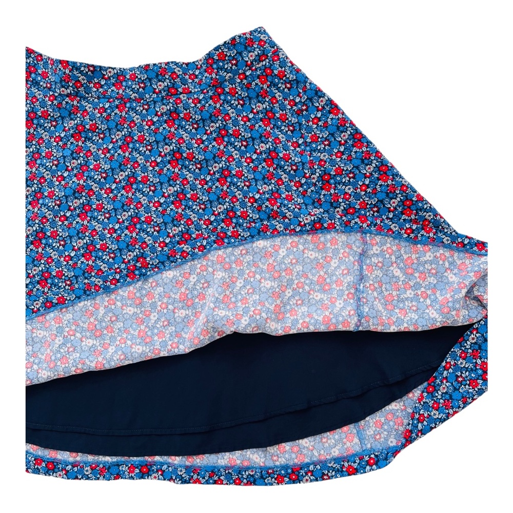 Tommy Hilfiger Multicolor Floral Print A-Line Skirt Women's Size 6 Flare - Picture 4 of 14